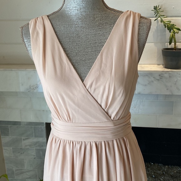 Lulus Thoughts of Hue Gardenia Surplice Maxi Dress - Picture 7 of 16